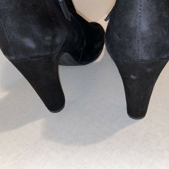 Sam Edelman Shelby Suede Ankle Zip Up Boots 7.5 - Picture 6 of 7